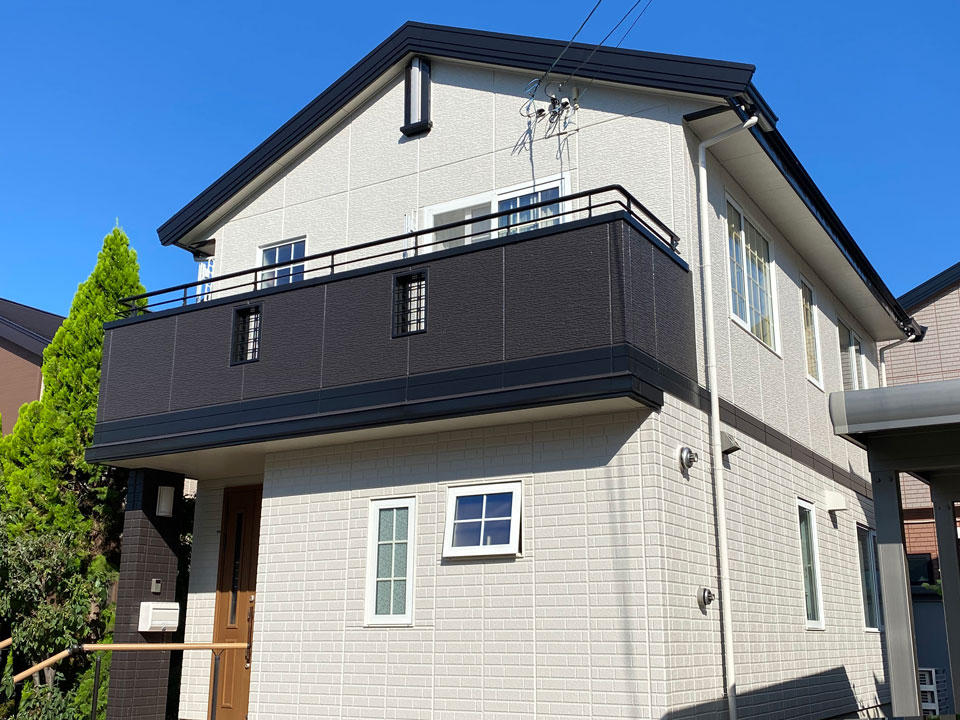 北海道札幌市I様｜屋根外壁塗装工事